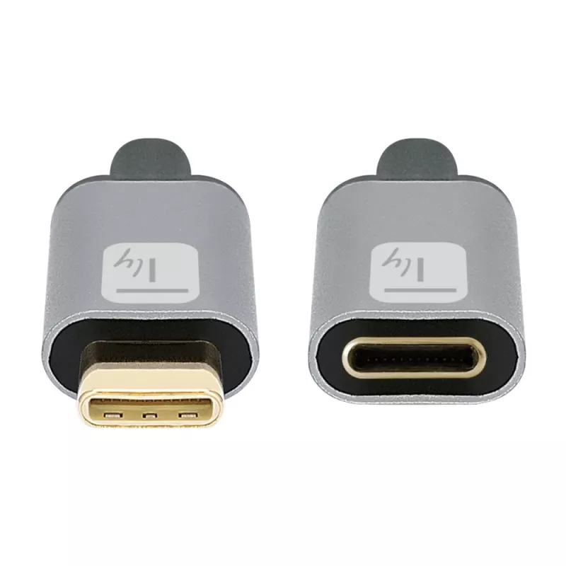 Techly USB 3.2 Gen 2 USB-C M/F Laidas 1m Juodas
