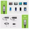 Techly USB 3.2 Gen 2 USB-C M/F Laidas 1m Juodas