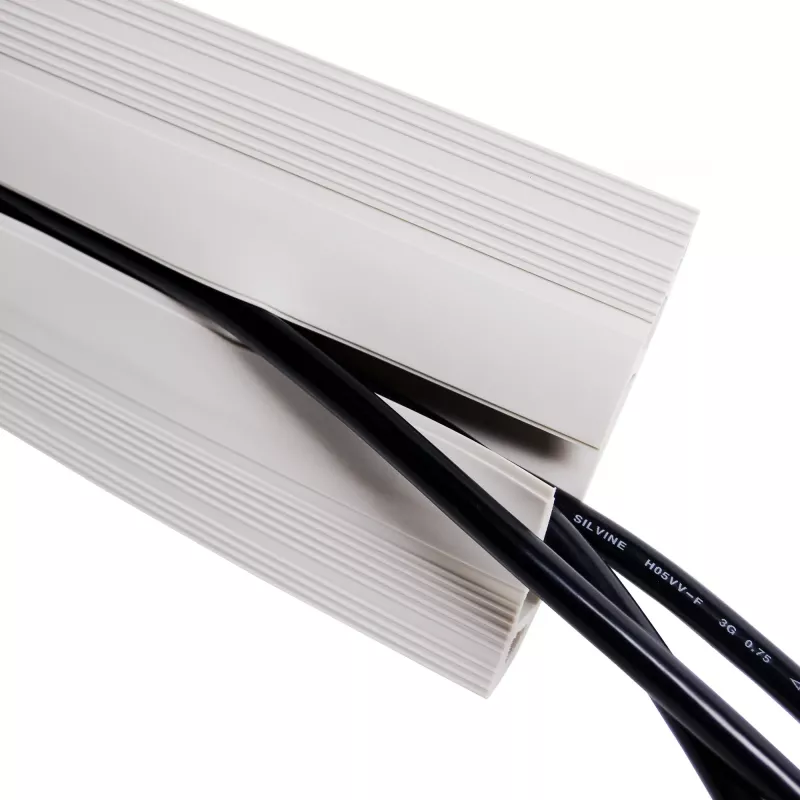 Dataflex Addit kabelių apsauga 150 cm, pilka, lipni juosta