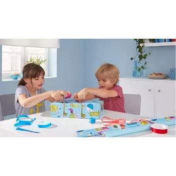 Lipni juosta TESA 57858 mėlyna / raudona