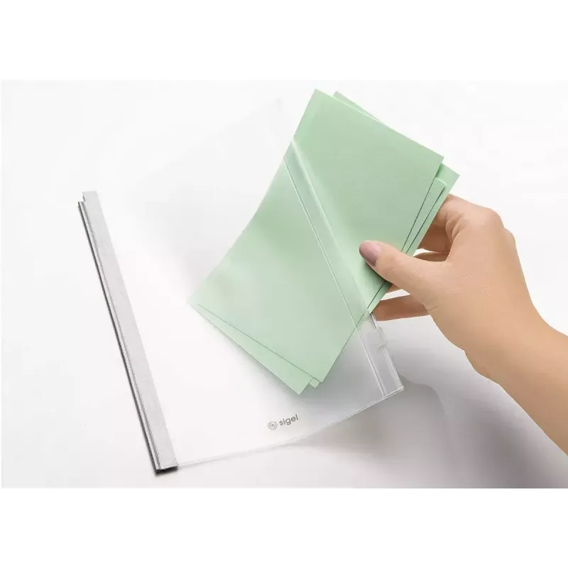 Plastikinis lapų segtuvas Sigel CF302 A4