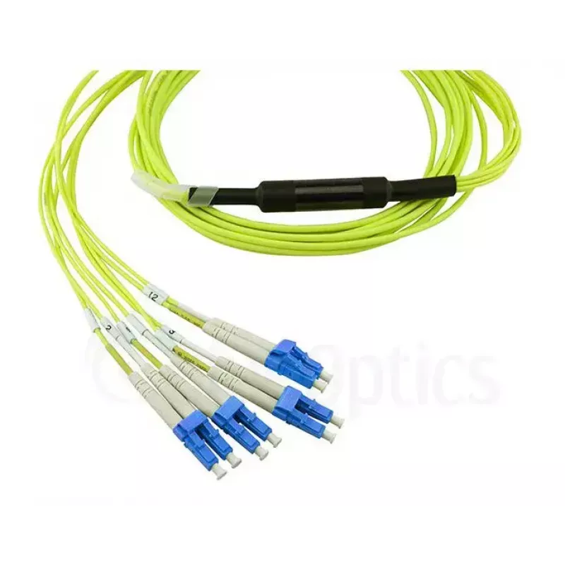 BlueOptics CBL-MPO12-4LC-SMF-1M InfiniBand šviesolaidinis kabelis MPO 4x LC 1 m