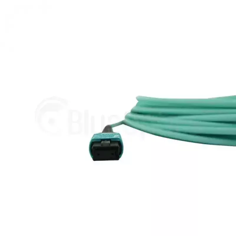 Šviesolaidinis kabelis BlueOptics CBL-NTWK-0892-OPF300L-BO MPO OM3 30 m Cyan