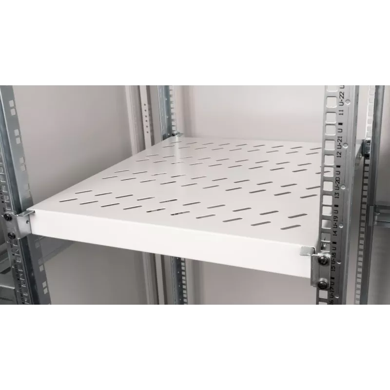 Rack lentyna Equip Variable Shelf 19 inch 1U 500 mm pilka