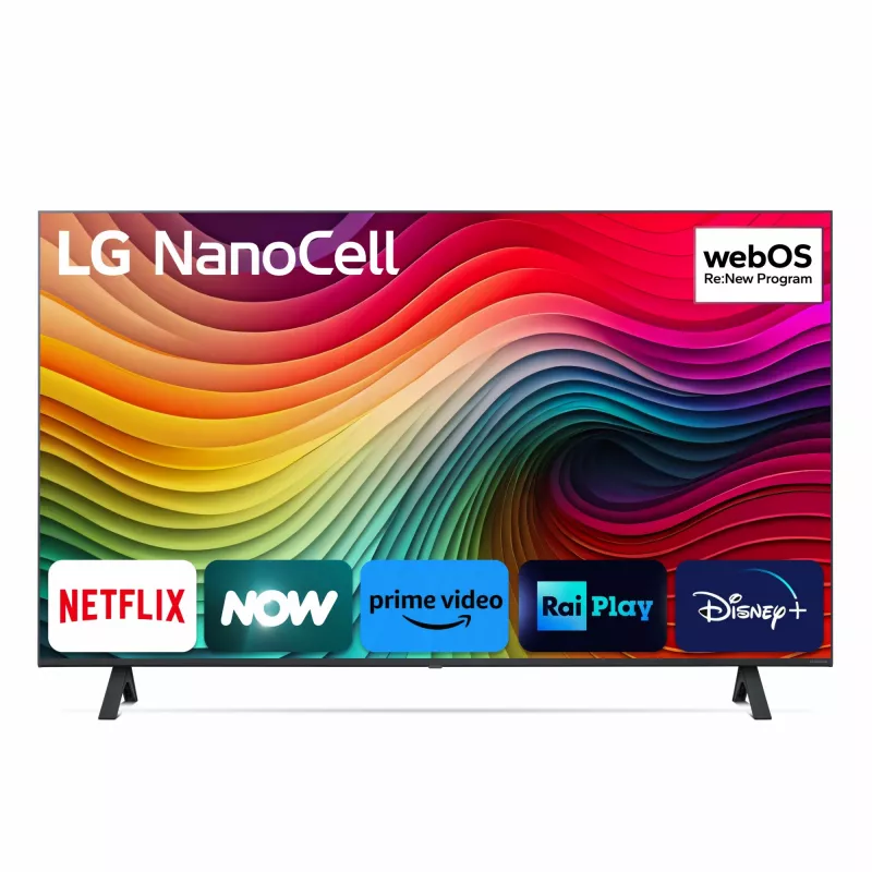 LG NanoCell 43NANO82T6B 109,2 cm (43 colių) 4K Ultra HD išmanusis televizorius su „Wi-Fi“, ruda spalva