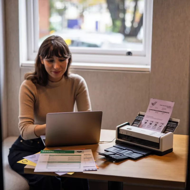 Dėklas Brother OT1001C juodas, atsarginė dalis skaitytuvui