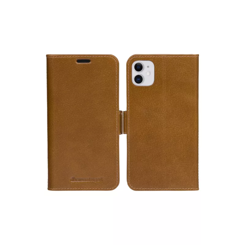 dbramante1928 Copenhagen Slim - iPhone 11/XR - Tan, dėklas su pinigine