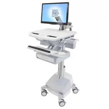 Multimedijos vežimėlis Ergotron StyleView aliuminis pilkai baltas