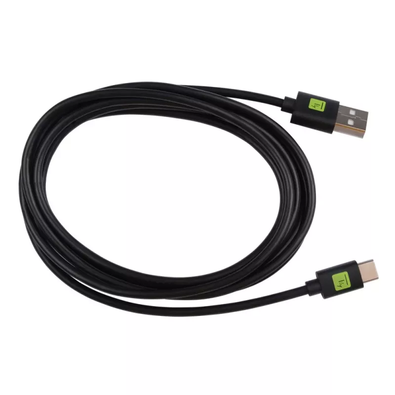Techly ICOC MUSB20-CMAM20T USB 2.0 laidas 2 m USB A USB C juodas