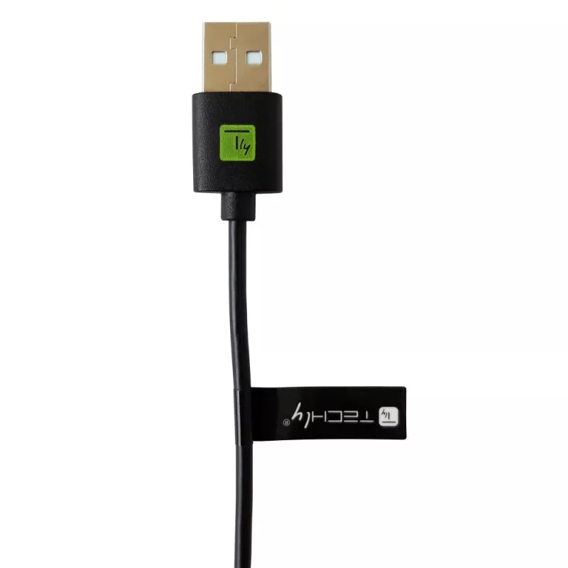 Techly ICOC MUSB20-CMAM20T USB 2.0 laidas 2 m USB A USB C juodas