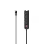Hama 00223063 ilginamasis laidas 2 m 4 lizdai (F tipo) lauko juodas