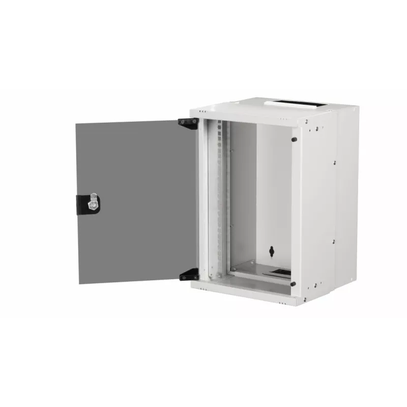 Equip Eco Mount sieninis 10 inch kabinetas, 9U, 300x300 mm, RAL7035 pilkas