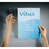 Stovas informaciniam stendui Sigel TA212, A5, permatomas akrilas