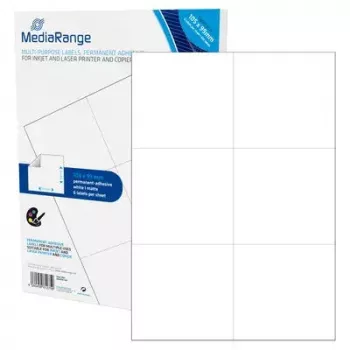 Lipnūs etiketės savaiminio klijavimo MediaRange MRINK144