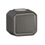 Legrand 069761L jungiklis Plexo antracitinis 1-modulis 2-krypčių paviršinis IP55