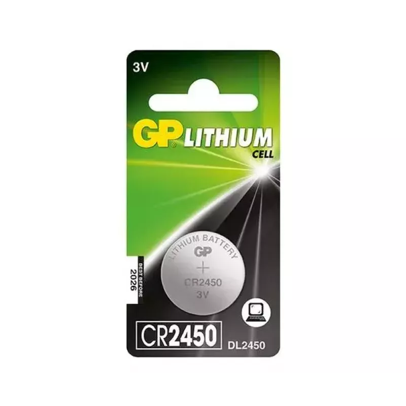 Vienkartinė baterija GP Batteries CR2450 ličio elementas