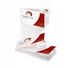 Vizitinės kortelės Sigel LP838 lankstomos, 50 vnt., 180x55 mm, 225 g/m², satino apdaila