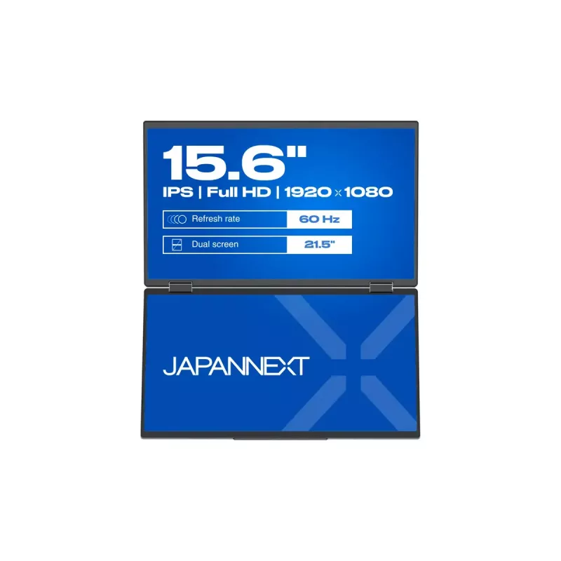 JAPANNEXT JN-DMD-IPS156F 39,6 cm (15,6 inch) Full HD LCD monitor, juodas