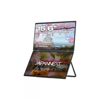 JAPANNEXT JN-DMD-IPS156F 39,6 cm (15,6 inch) Full HD LCD monitor, juodas