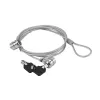 Laptop spynelė Conceptronic CNBSLOCK15T 1,5 m sidabrinė su 2 raktais