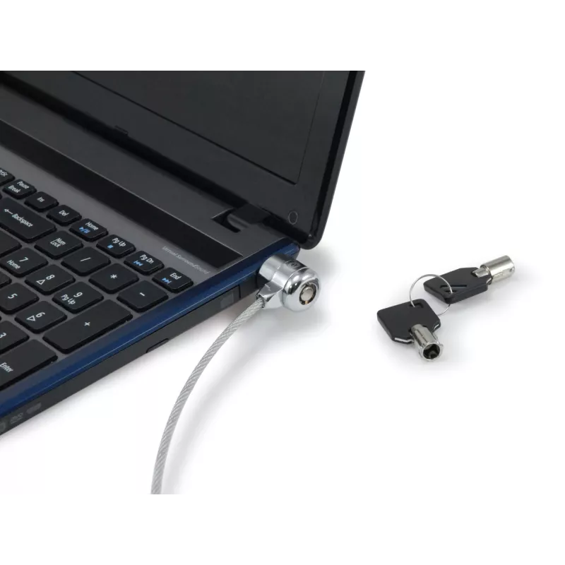 Laptop spynelė Conceptronic CNBSLOCK15T 1,5 m sidabrinė su 2 raktais