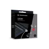 Laptop spynelė Conceptronic CNBSLOCK15T 1,5 m sidabrinė su 2 raktais