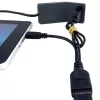 Techly USB 2.0 kabelis OTG A F Micro USB M su USB 30cm juodas ICOC MUSB-MC2