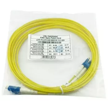 Optinis šviesolaidinis kabelis BlueOptics SFP3131BU1.5MK LC G.657.A1 1,5 m geltonas