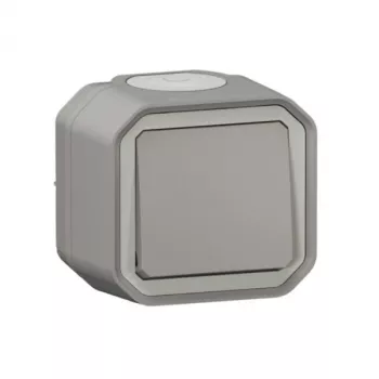 Legrand Plexo 069711L jungiklis, 1 modulis, 2 krypčių, pilkas, IP55