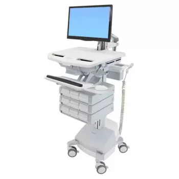 Multimedijos vežimėlis Ergotron StyleView aliuminis pilkai baltas