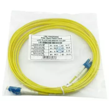 BlueOptics SFP3131BU10MK InfiniBand šviesolaidinis kabelis 10 m LC geltonas