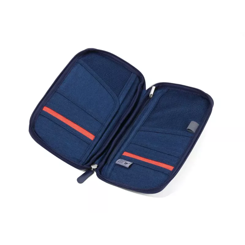 Keliaujantis dokumentų dėklas Safe Flight Blue Polyester TROIKA TRV20/DB