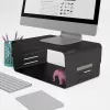 Dataflex Addit Bento® reguliuojamas monitoriaus stovas - 123, laisvai pastatomas, 20 kg, aukščio reguliavimas, juodas