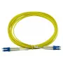 Šviesolaidinis jungiamasis kabelis BlueOptics SFP3131BU3MK 3 m OS2 LC–LC geltonas, 9 µm, pilnas dupleksas