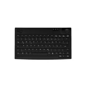 Active Key AK-440 klaviatūra Office USB QWERTZ prancūziška juoda mechaninė tenkeyless