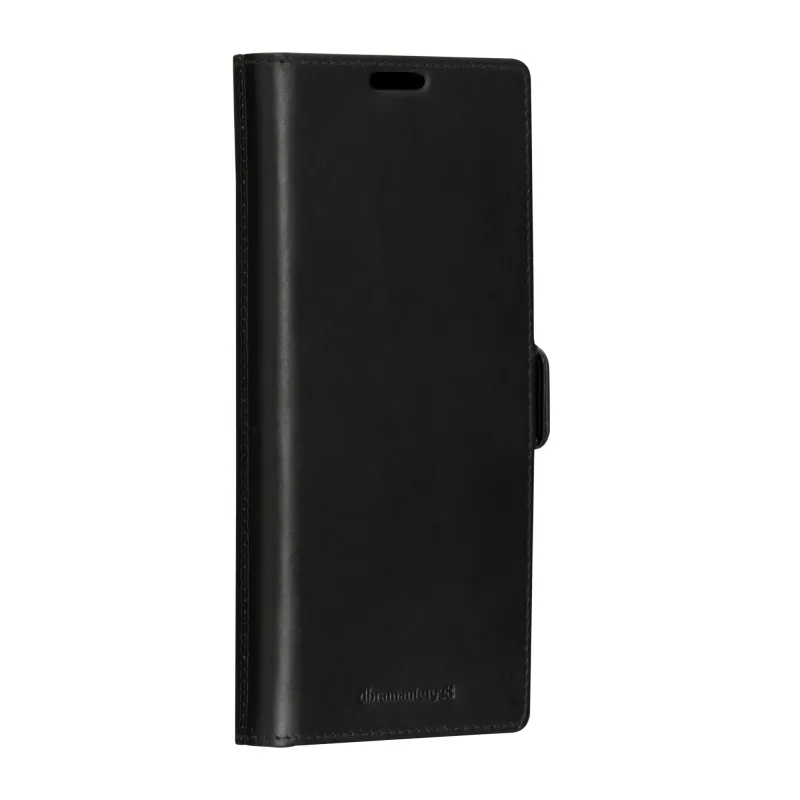 Folio dėklas dbramante1928 Lynge Samsung Galaxy S23 Ultra – juoda, 3 kortelių kišenės, tinka 6,8 colio