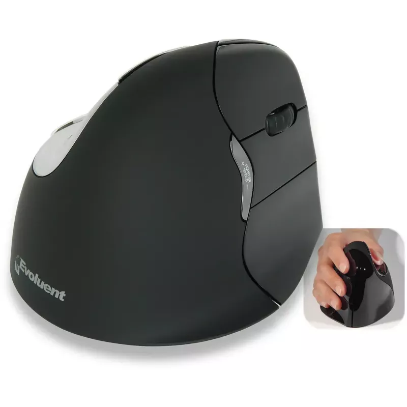 Evoluent VM4RM Bluetooth ergonominė vertikali pelė dešinei rankai