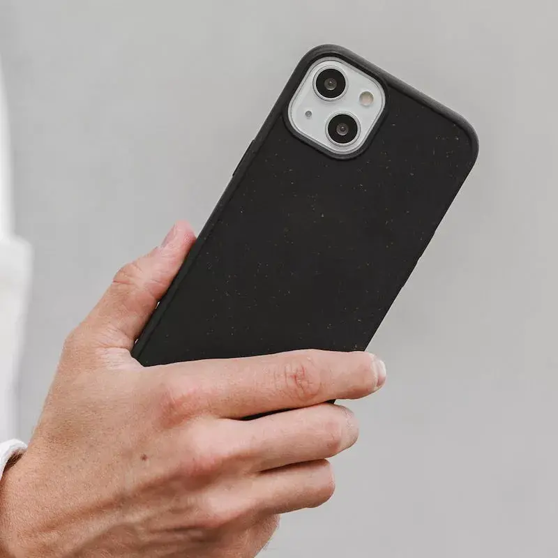 Woodcessories Bio Case dėklas iPhone 14 Plus juodas 17 cm
