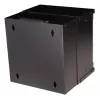 Sieninis stovo korpusas EQUIP EWM-06-3030-B 6U, 312 mm pločio, 300–330 mm gylio, juodas