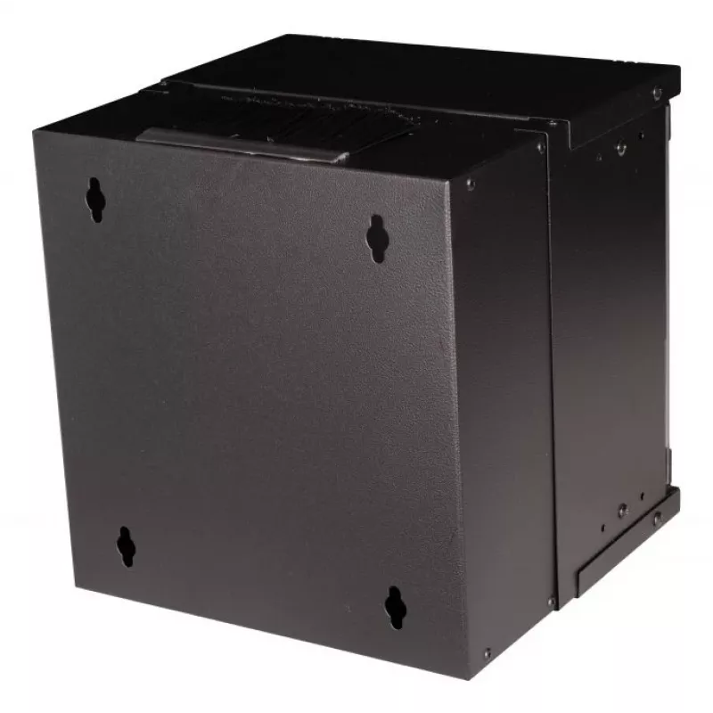 Sieninis stovo korpusas EQUIP EWM-06-3030-B 6U, 312 mm pločio, 300–330 mm gylio, juodas