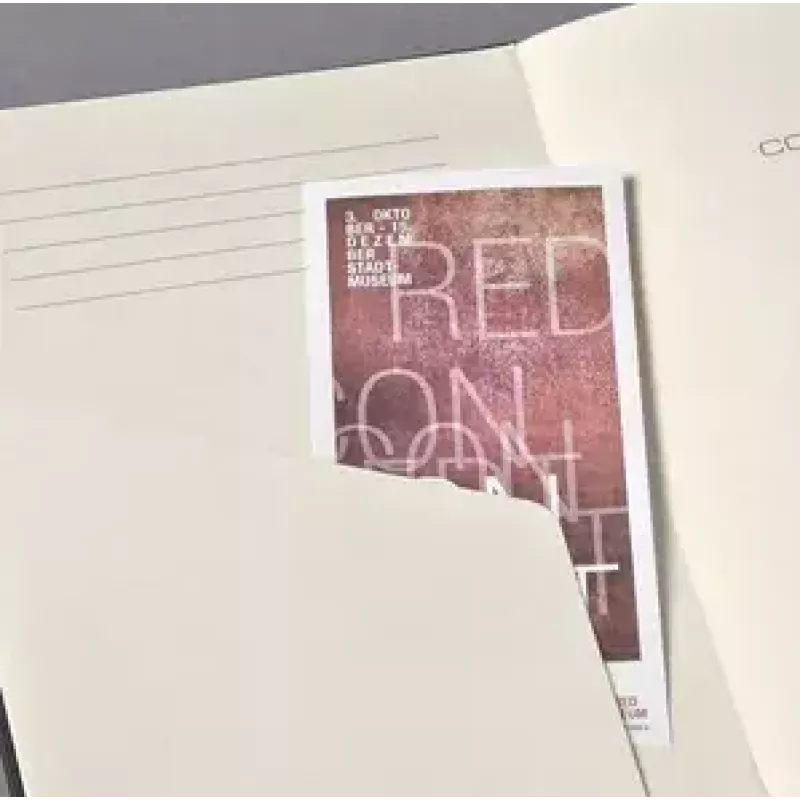 Sigel Conceptum A4 languotas užrašų bloknotas 194 lapai raudonas