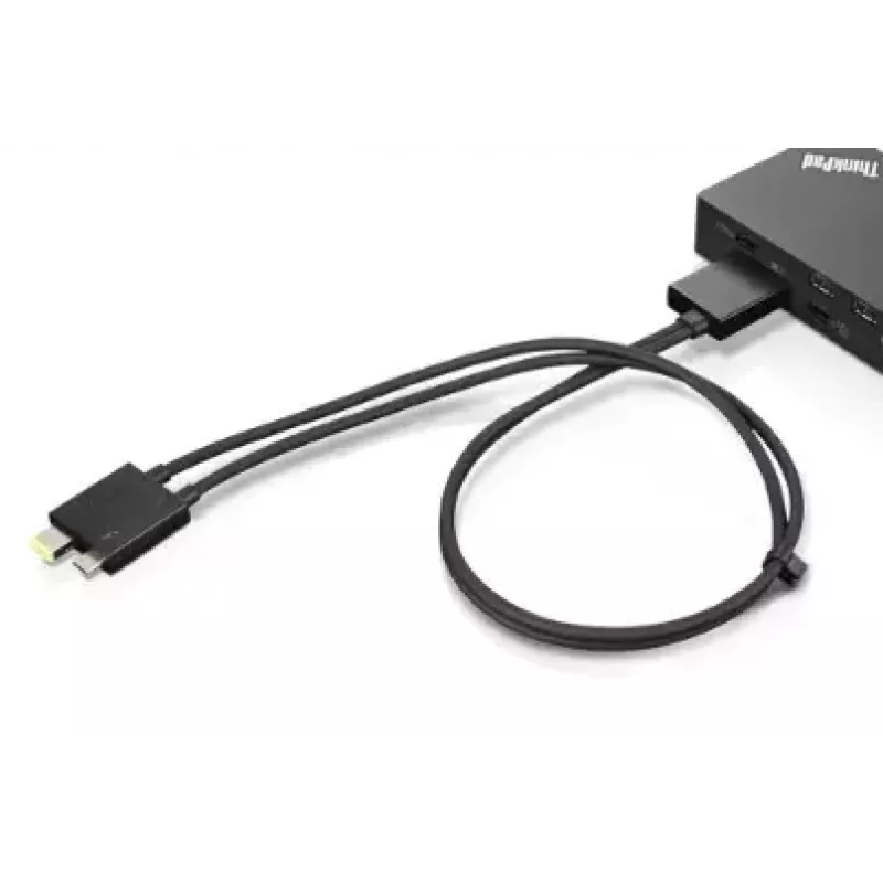 Lenovo 4X90U90616 USB grafikos adapteris, juodas