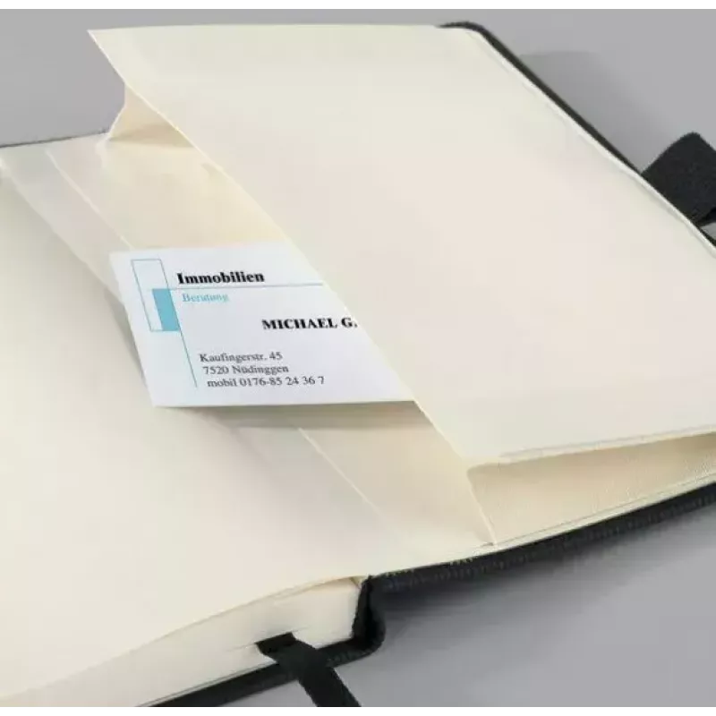 Užrašų knygelė Sigel CO132 A6 194 lapai juoda