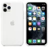 Apple iPhone 11 Pro Silicone Case White – Originalus silikoninis dėklas
