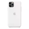 Apple iPhone 11 Pro Silicone Case White – Originalus silikoninis dėklas