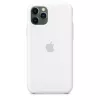 Apple iPhone 11 Pro Silicone Case White – Originalus silikoninis dėklas