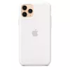 Apple iPhone 11 Pro Silicone Case White – Originalus silikoninis dėklas