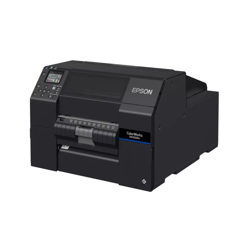 Epson ColorWorks D6500Pe etikečių spausdintuvas terminis perkėlimas Spalvotas 1200 x 1200 DPI 85 mm/sek Laidinis Ethernet LAN