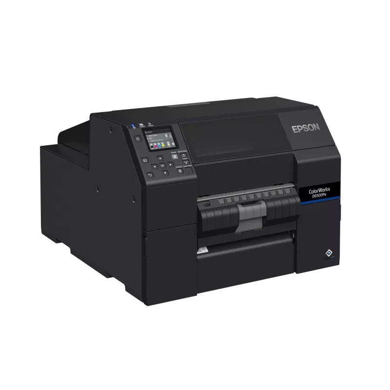 Epson ColorWorks D6500Pe etikečių spausdintuvas terminis perkėlimas Spalvotas 1200 x 1200 DPI 85 mm/sek Laidinis Ethernet LAN