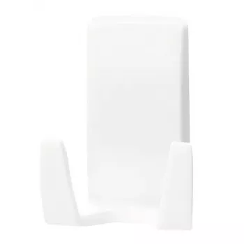 Skustuvų laikiklis Tesa Powerstrips Waterproof Wave, lipnus vonios montavimas, vandeniui atsparus dizainas, baltas